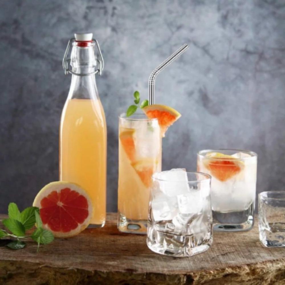 KUNHEV 1PC Drinking Straw, 304 Stainless Steel Reusable Metal Tube ...