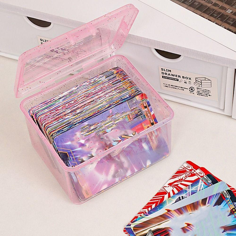 KAREN Storage Box, Transparent Plastic Dust-proof Collection Box, Multi ...