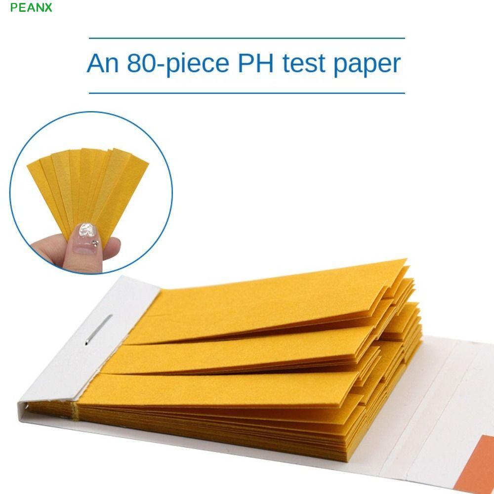 PEANX 80 Strips/pcs PH Tester Papers, Chlorine /PH /Bromine Convenient ...