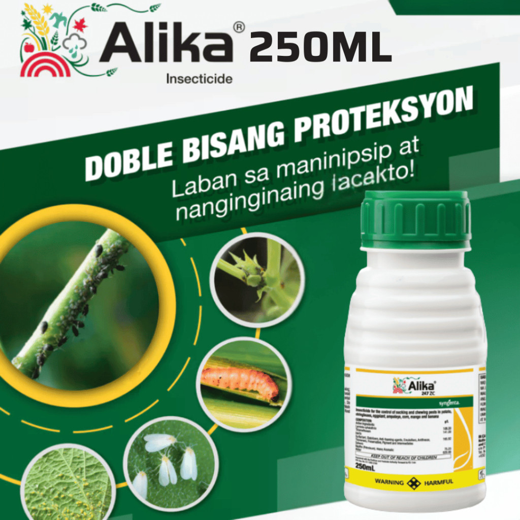 ALIKA INSECTICIDE 247 ZC - LAMBDA-CYHALOTHRIN THIAMETHOXAM Like Lethal ...