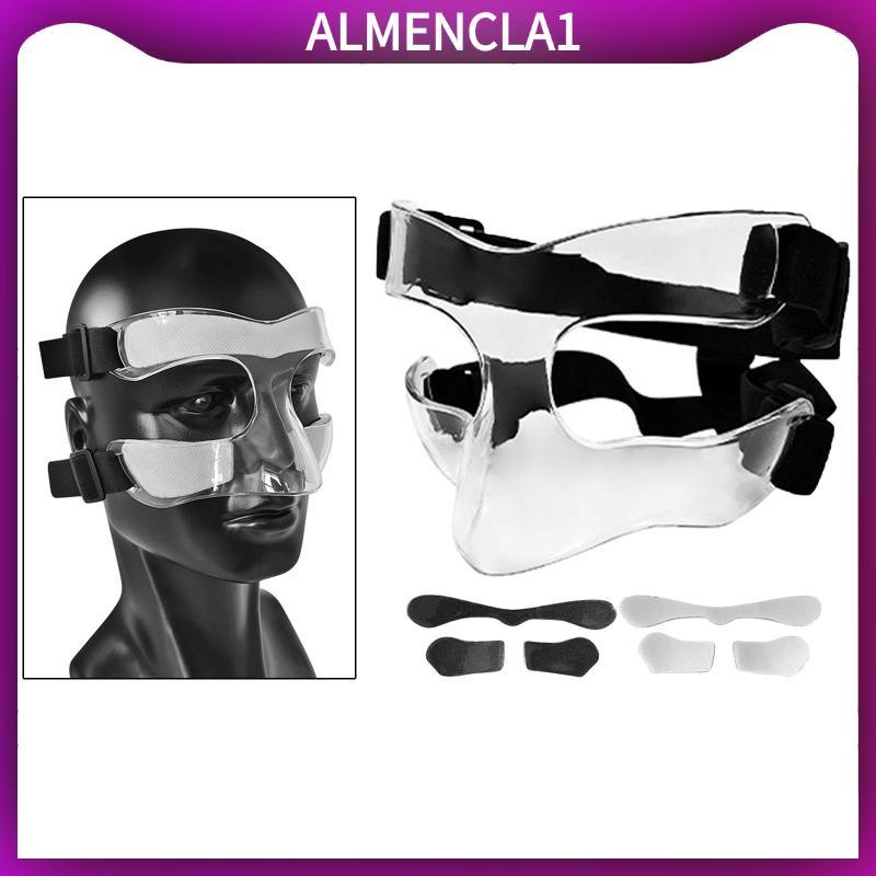 [Almencla1] Basketball Mask Face Guard Basketball Equipment Parts Nose ...