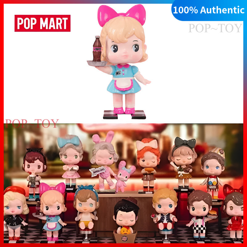 POPMART TAPOO Retro Diner Series Blind Box Figures pop mart blind
