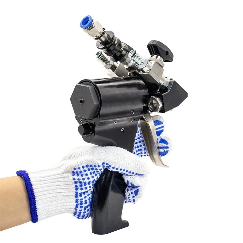 P2 PU Foam Spray Gun Polyurethane Air Purge Spray Gun Self Cleaning ...