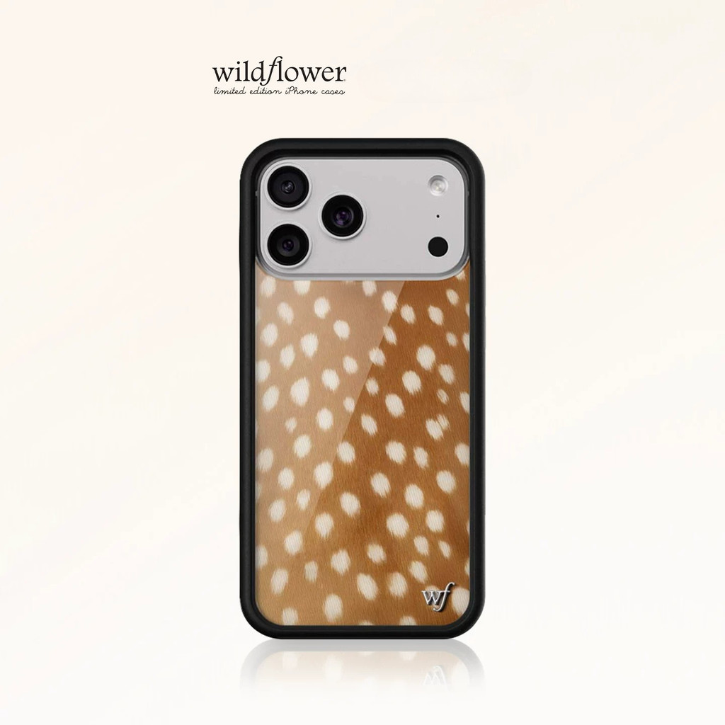 Wildflower Fawn Little Deer Pattern WF Phone Case For iPhone 17 Pro Max 11  12 13 14 15 Pro Max 14 15 Plus Silicone Full Shockproof Cover WF Casing For  iPhone 16 Pro Max 16 Plus | Shopee Philippines