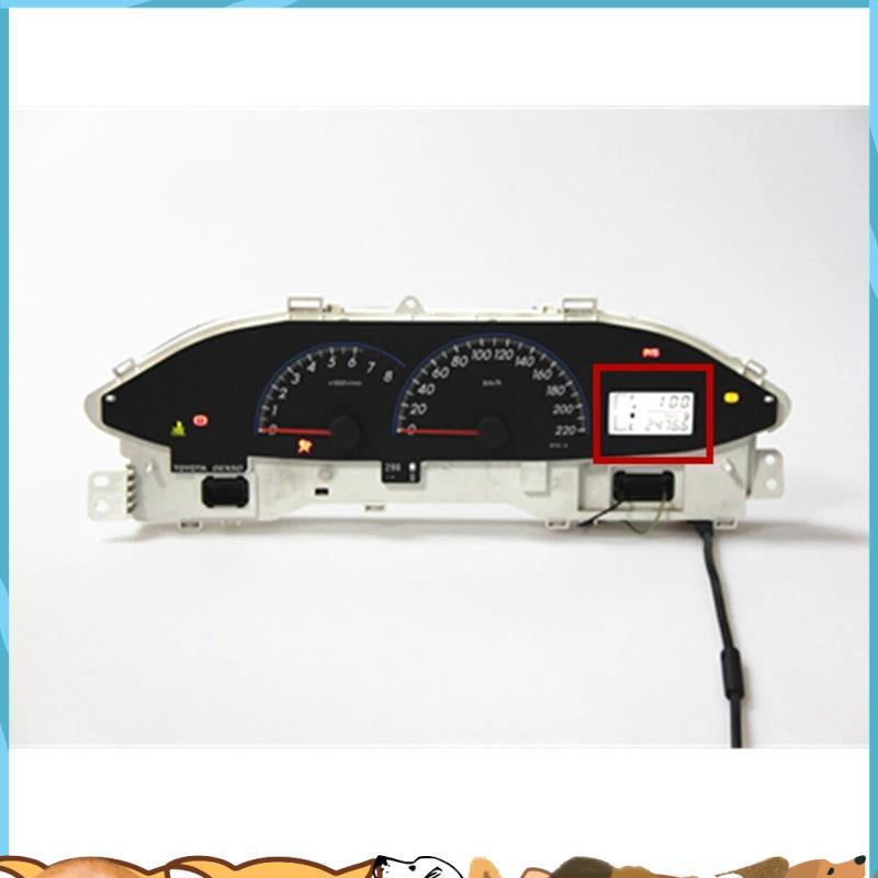 For Vios 2008-2012 LCD Dashboard Display Capabilities Black Car LCD ...