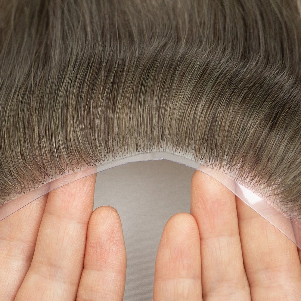 Invisible Thin Skin Base Forehead Hairline V Loop Style Knotless Root ...