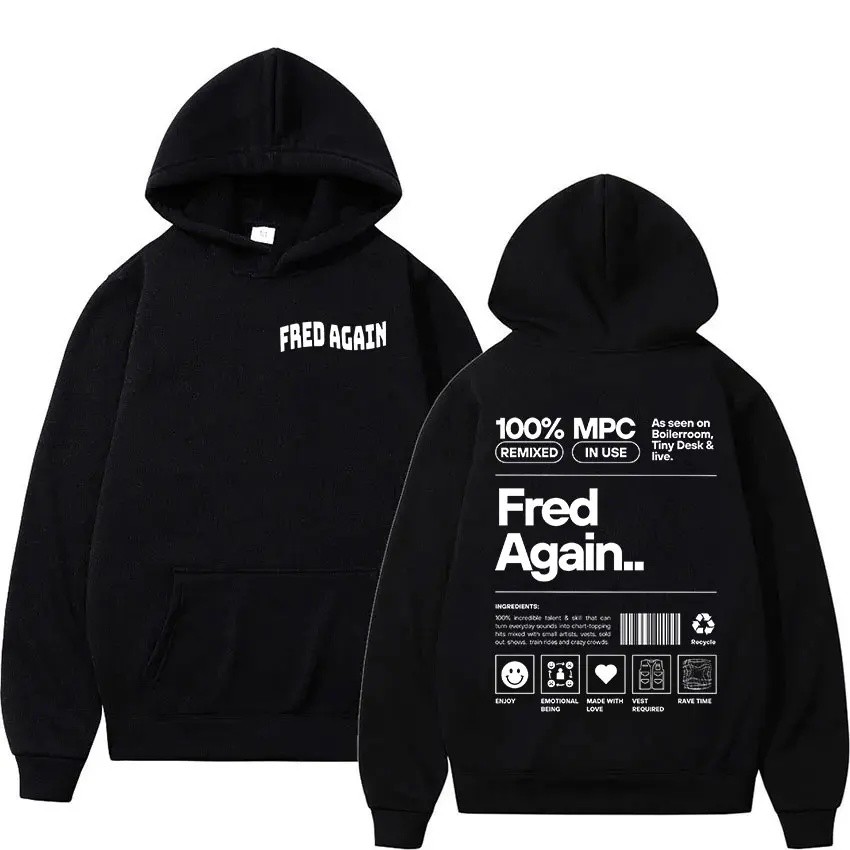 Fred again… パーカー pullover hoodie Fred Again Music Album Print