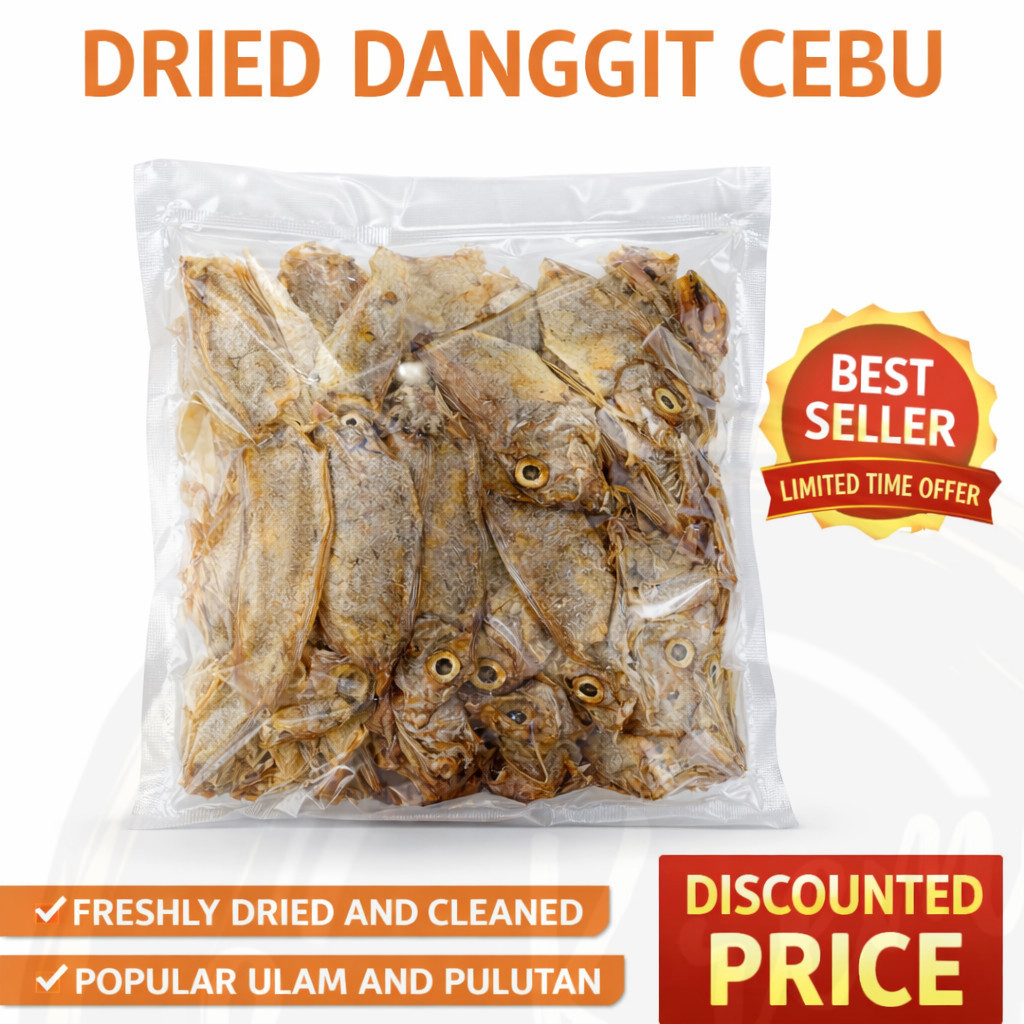 Dried Boneless Danggit Cebu 100g Crispy Dried Fish Ready Eat Ulam ...
