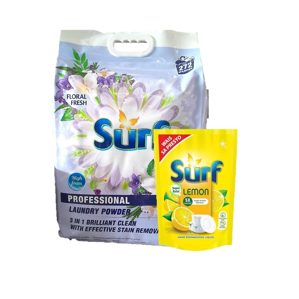 SURF Professional Laundry Powder 9KG Floral Fresh With FREE Surf Hand ...