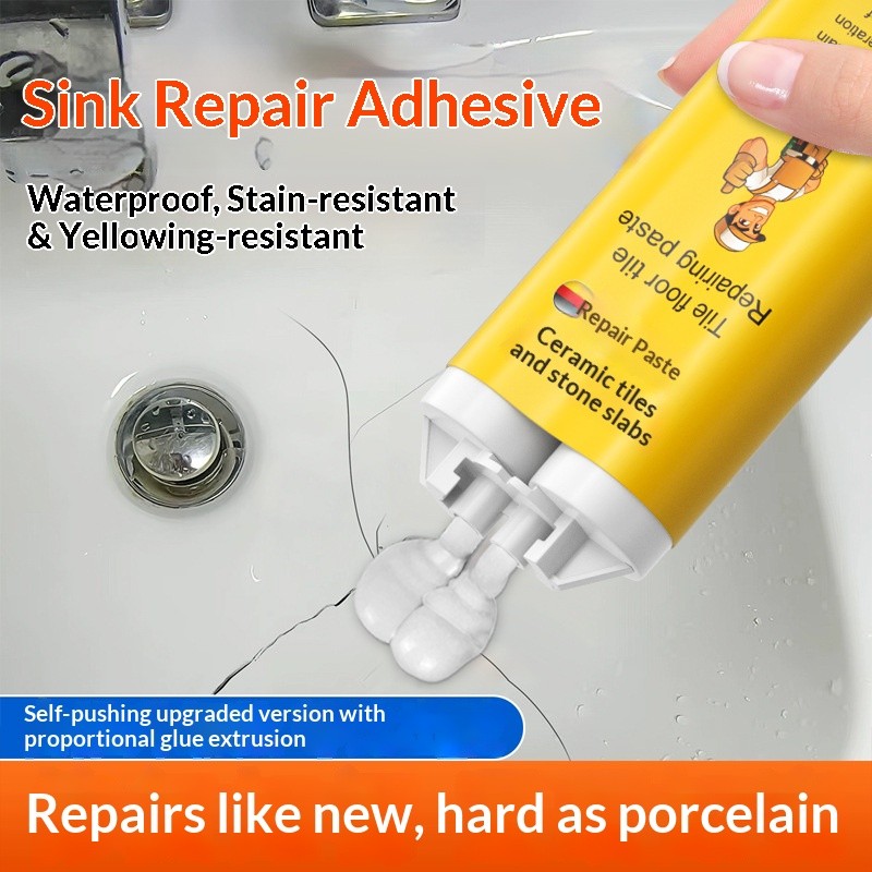 Heavy Duty Ceramic Glue Kit Tile Repair Paste Metal PVC Repair Kit ...