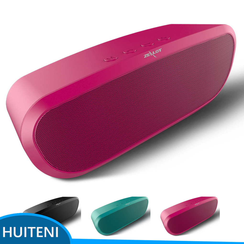 Zealot S9 Wireless Bluetooth Speaker TF Card AUX Input FM Radio Music ...