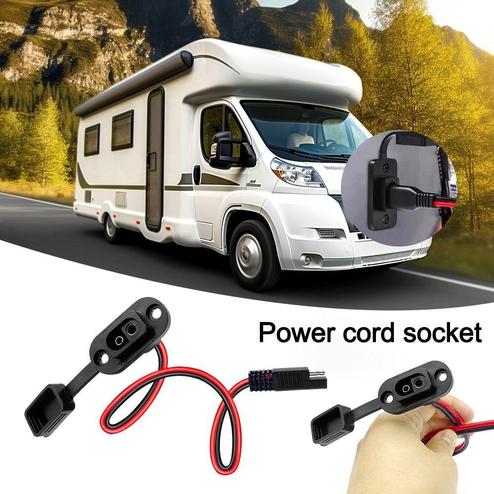 YANN1 SAE Power Socket, 12AWG SAE SAE Quick Connect, Universal Sidewall ...