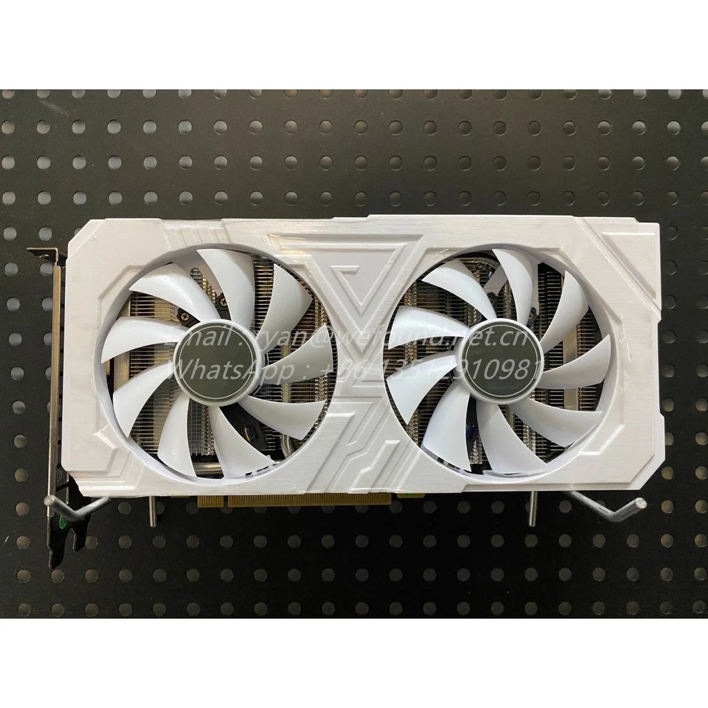 GPU for GALAX Series 1660S 6G GTX1660 Super EX White 6GB Graphics Card ...
