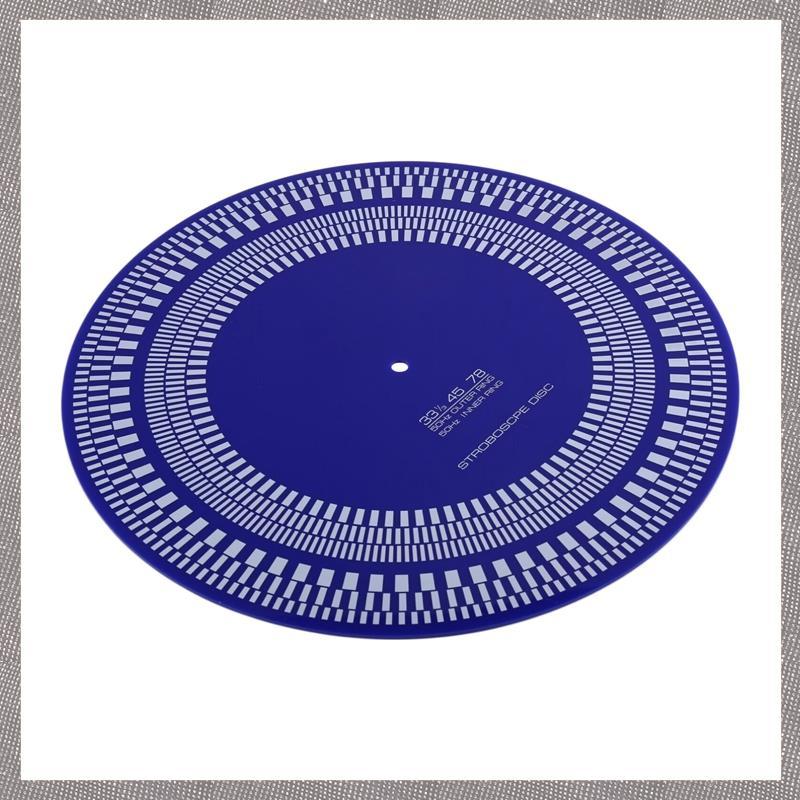[U L Z R] Rotational Speed Detection Turntable Strobe Disc Mat 30cm for ...