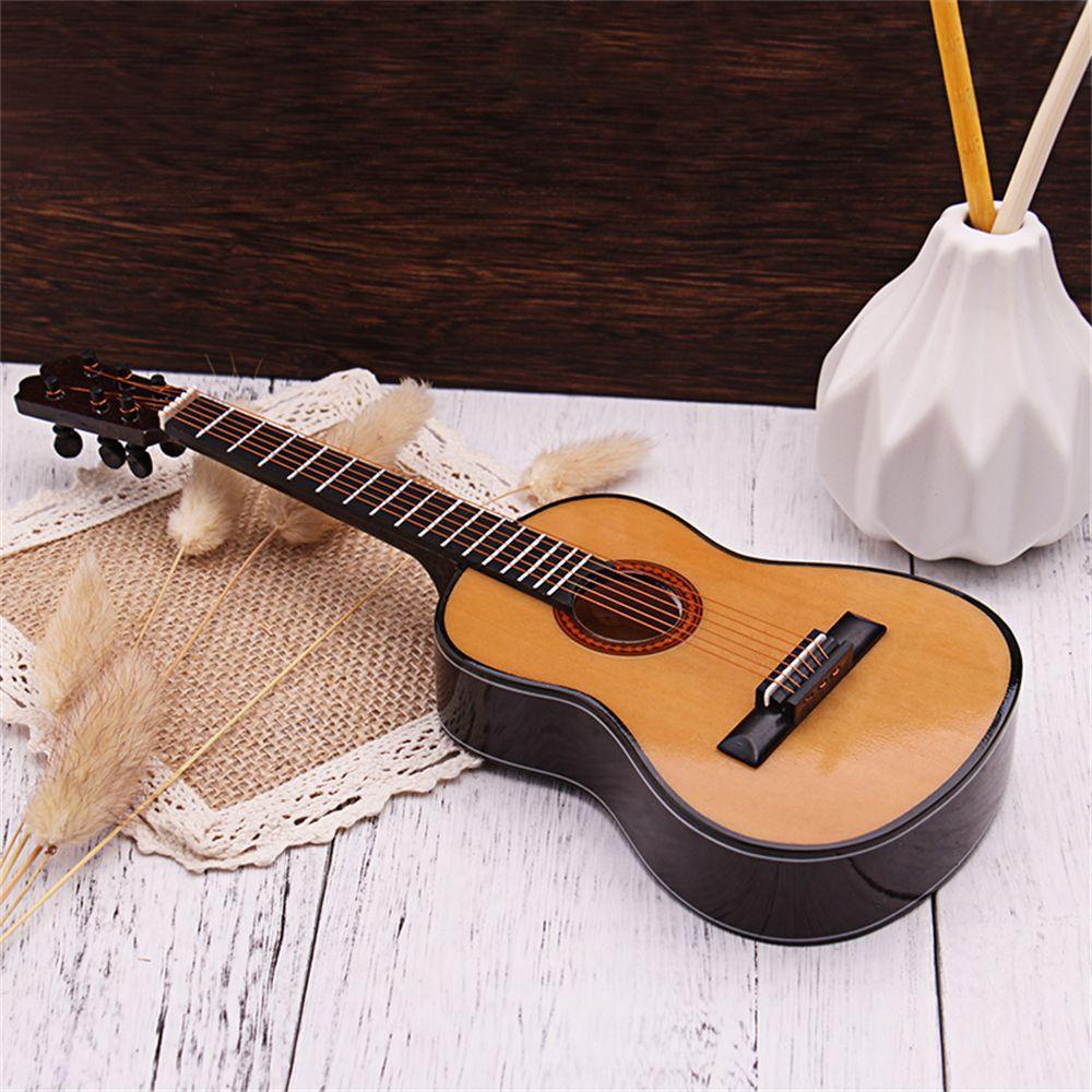 USTZZ Guitar Scale Model Special Mini Electric Guitar Model Dolls House ...