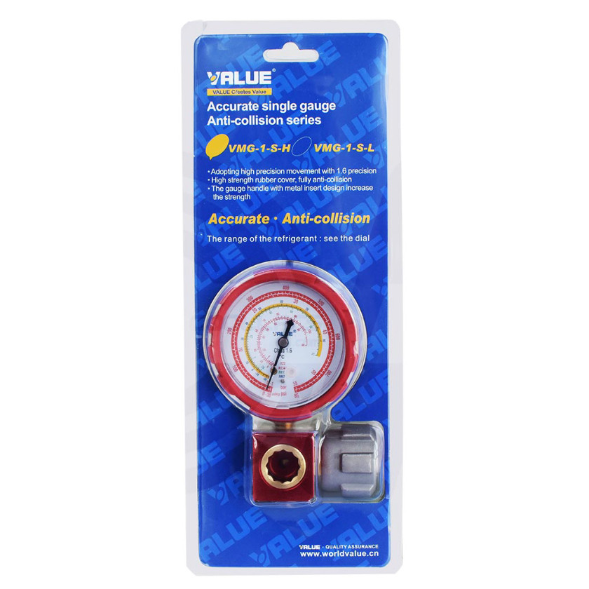 VALUE - Single Manifold Gauge with Sight Glass | Shopee Philippines