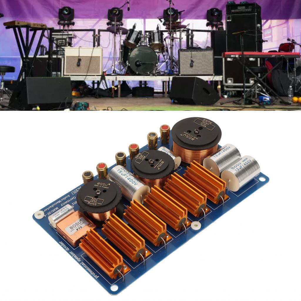 2 Way Speaker Crossover Super Power Inductor Resistor Heat Dissipation ...