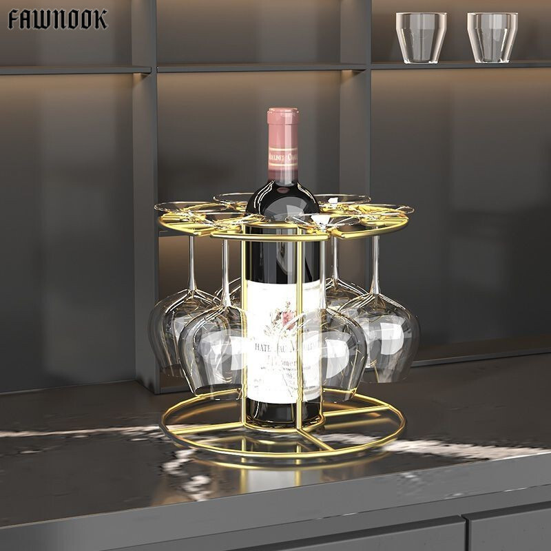 Home Red Wine Glass Rack Wine Cabinet Red Wine Rack Decoration Wine ...