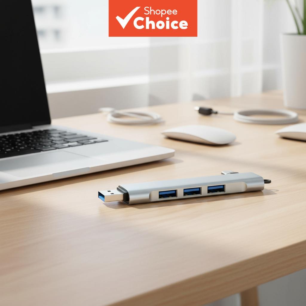 Fonken 4-Port Type C USB Adapter Hub Universal OTG USB3.0 Dock for PC ...