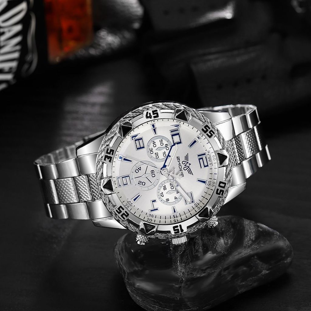 Green Water Ghost Watch Round Men's Non-Mechanical Watch Fully ...