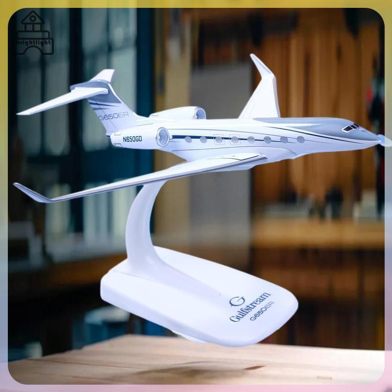 [Brightlight] 1PCS Gulfstream G650 Aircraft Diecast 1/200 Scale ...