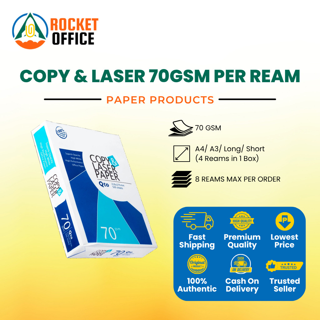 Shop copy and laser paper for Sale on Shopee Philippines