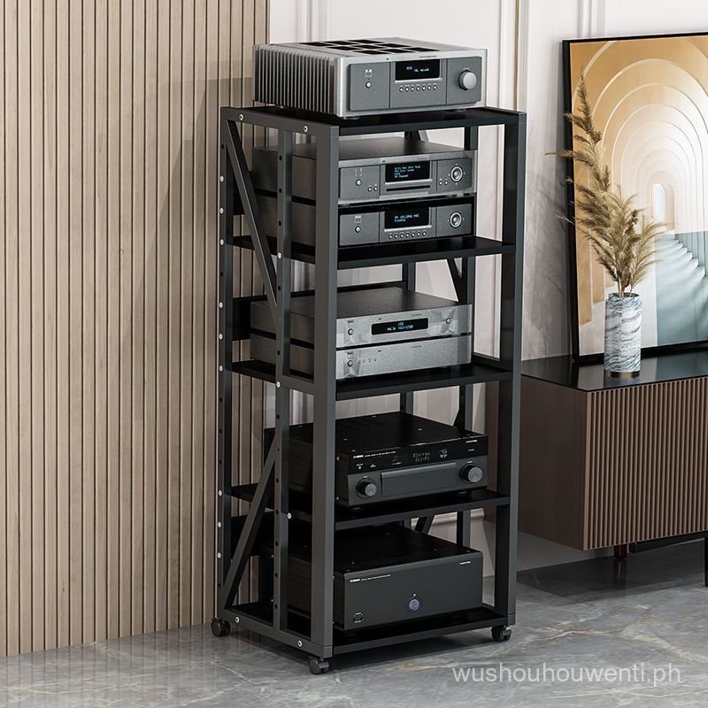 Amplifier Rack Multi-layer Home Adjustable Spacing Mobile Tube ...