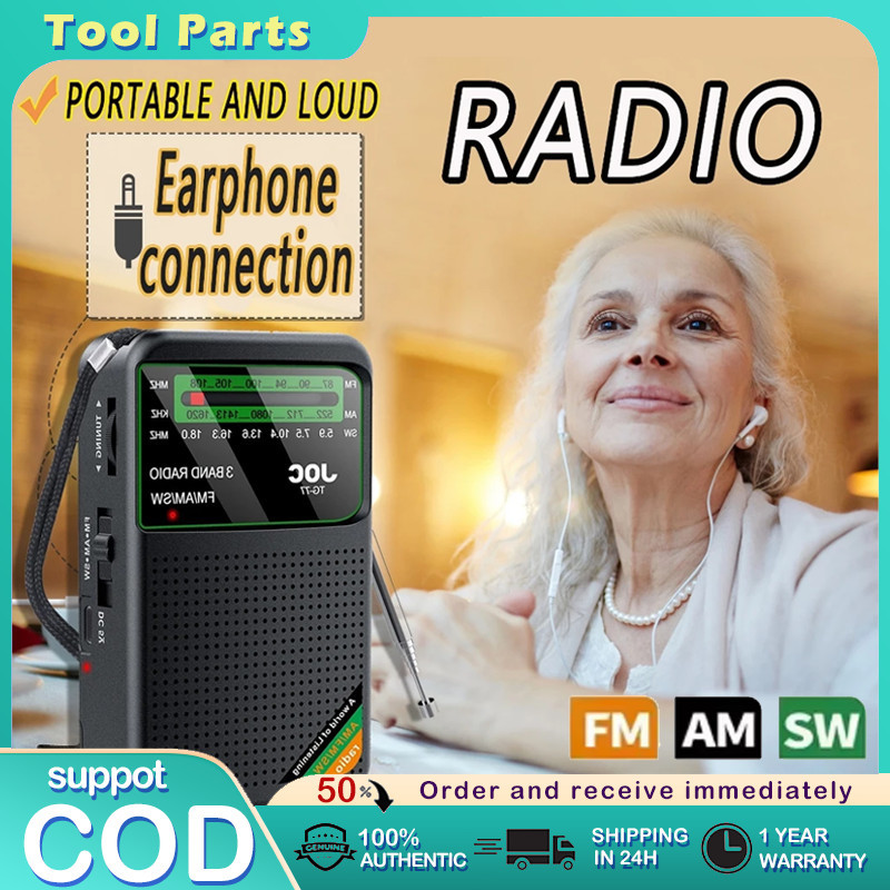 COD radio am fm rechargeable original portable radio am fm radyo radio ...