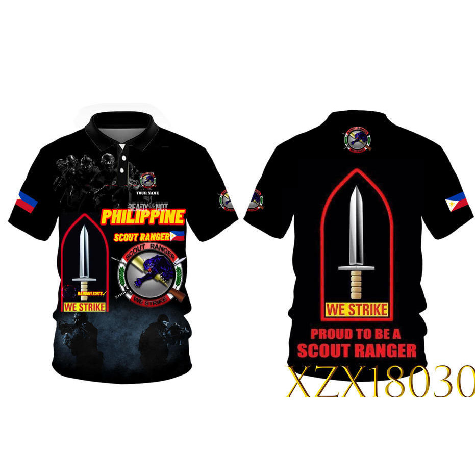 Pursuing tactical quality, Scout Ranger 3D fully sublimates Polo T ...