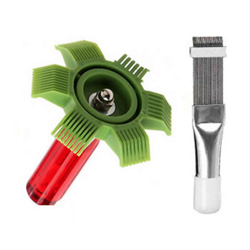 [WT] Air Conditioner Cleaning Fin Comb Brush Condenser Stainless Steel ...