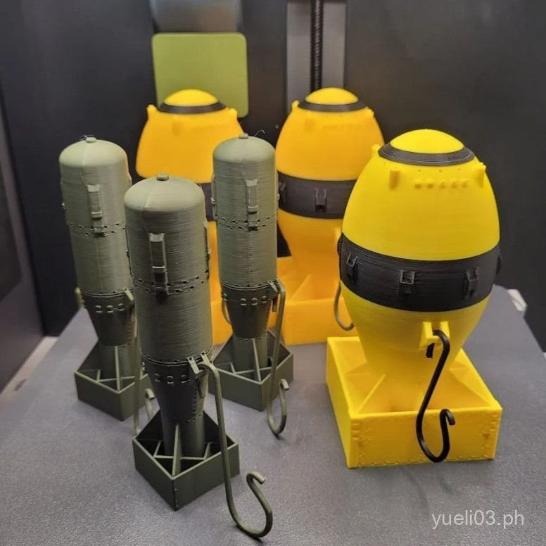 World War II Nagasaki Fat Man Atomic Bomb Model One Piece3D Print ...
