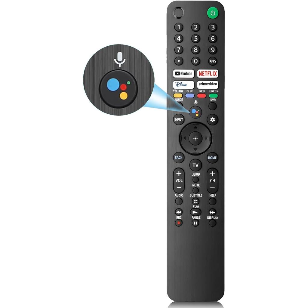 for Sony TV Remote Control Replacement with Voice Control,Compatible ...