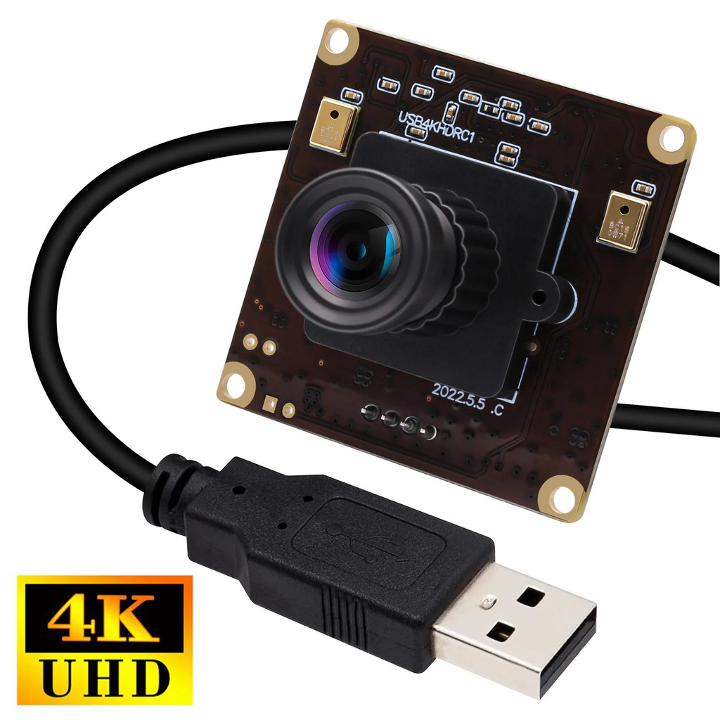 Ultra Hd Microphone Camera Module Usb 3840x2160 4k 30fps Webcam Imx317 ...