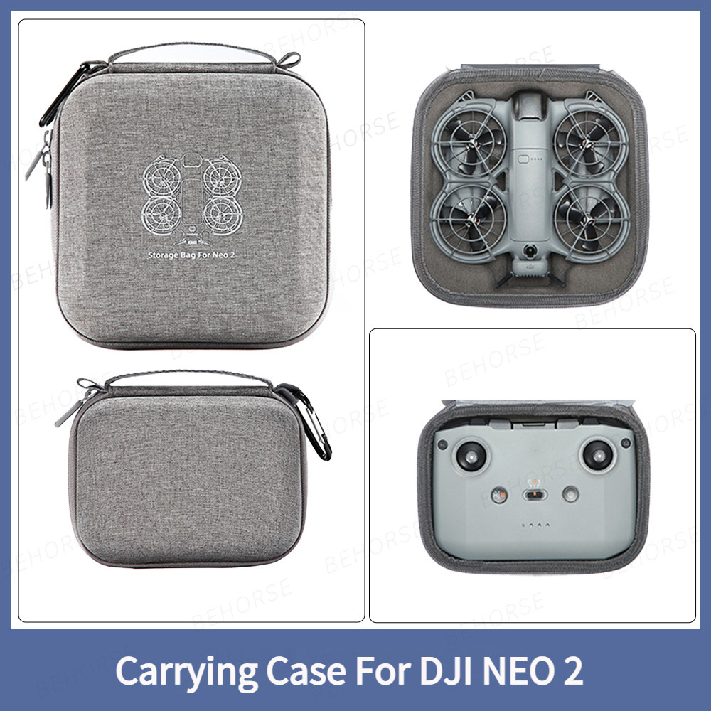 Custodia Da Viaggio Uvafly Per Drone DJI Neo - Borsa Compatta Con Tracolla - Protezione Per Drone E Batterie - 4