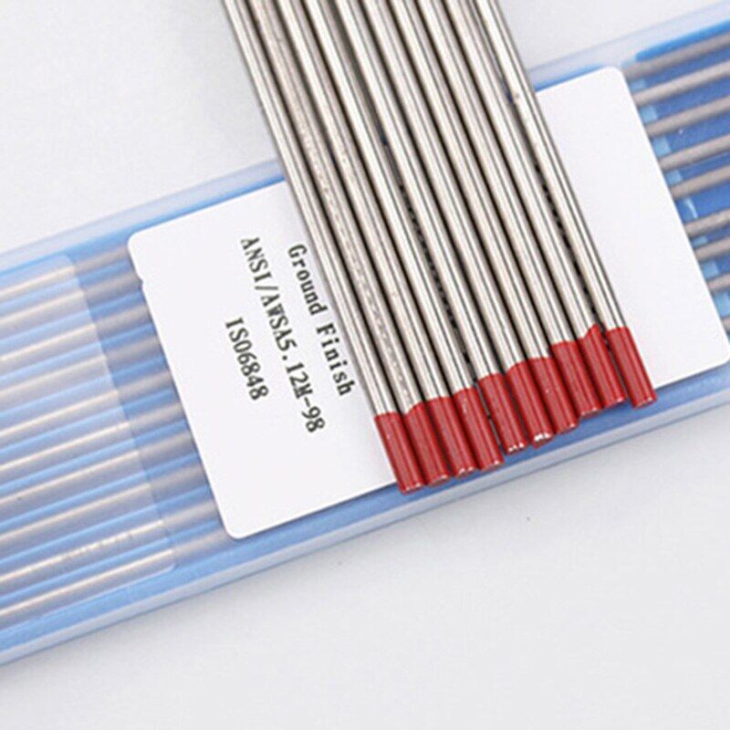 COD-COD 10pcs/set WT20 1.0 1.6 2.0 2.4 mm 2.0% Tungsten Electrode ...