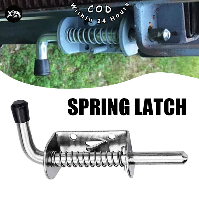 Heavy Duty Spring Latch 304 Stainless Steel Spring Loaded Latch Metal ...