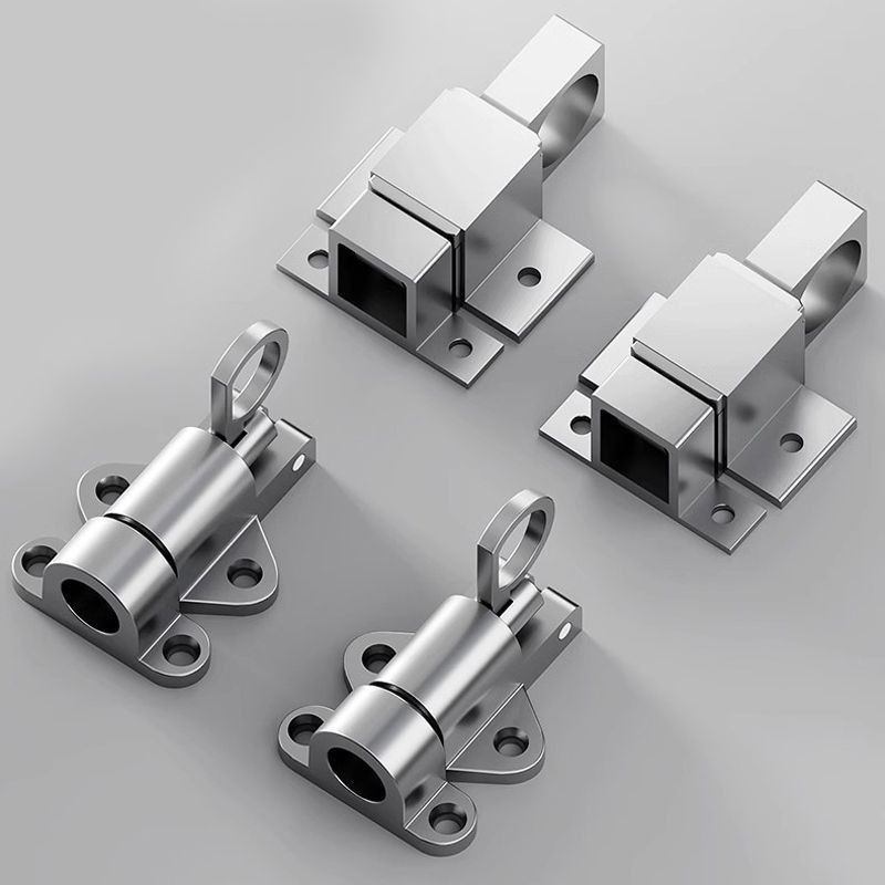 2 Automatic Latches Sliding Doors Windows Self-Closing Horizontal ...