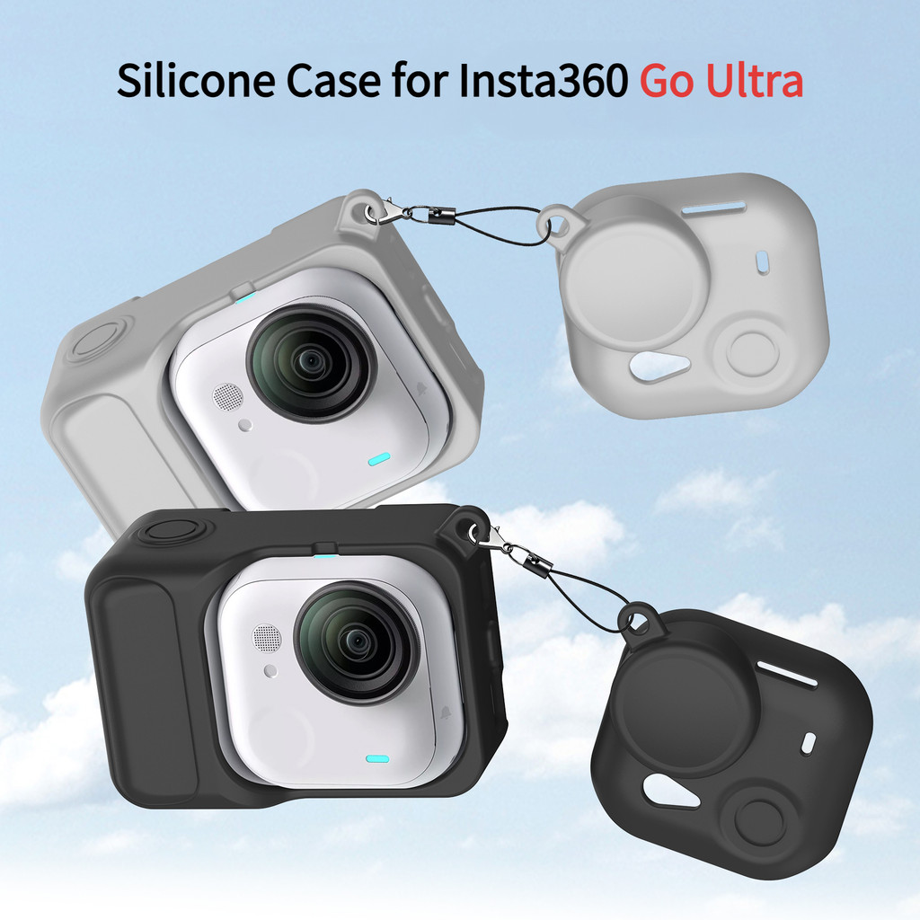 For Insta360 GO Ultra silicone case, GO Ultra action camera protective ...