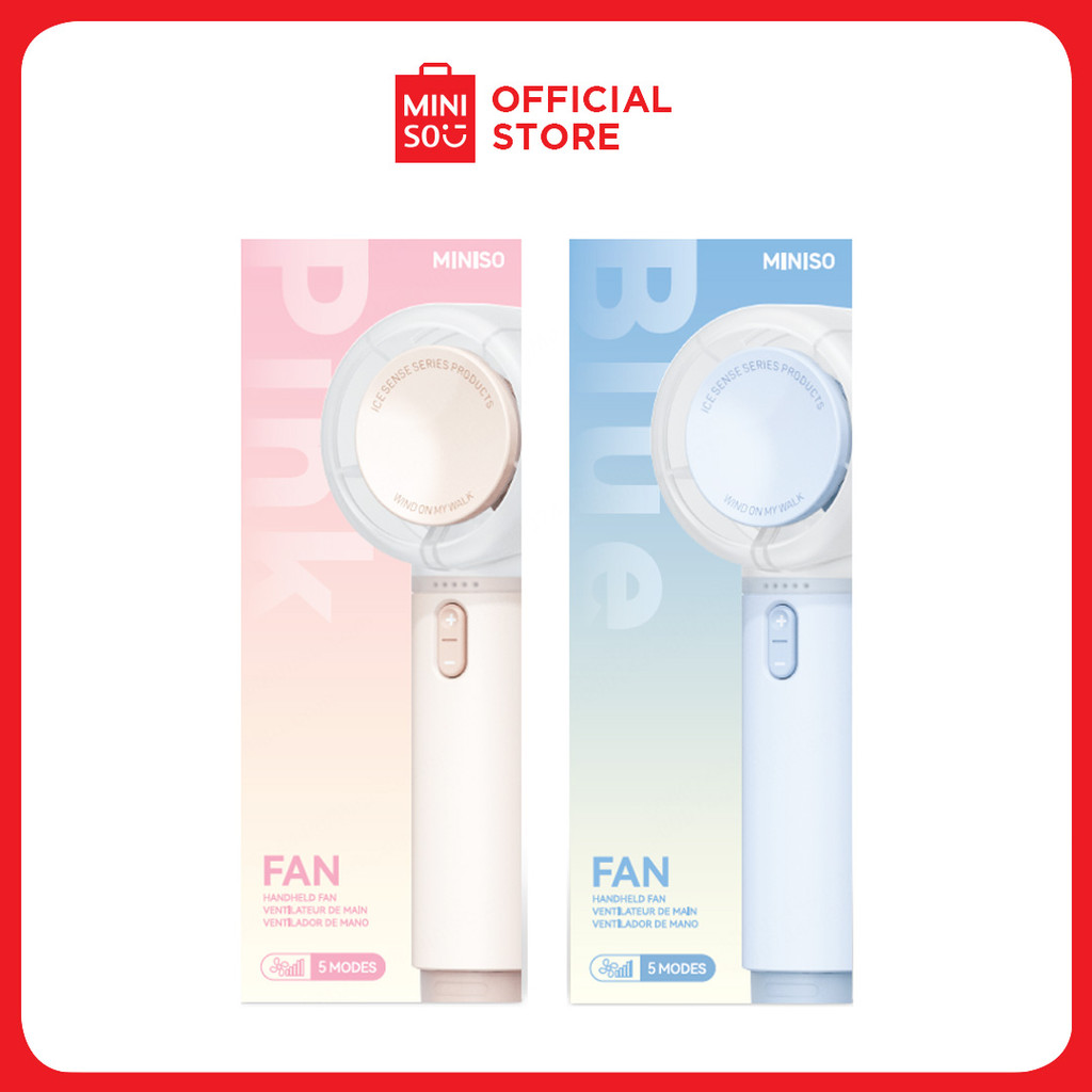 MINISO Macaron Series 2000mAh High-Speed Handheld Fan | Shopee Philippines
