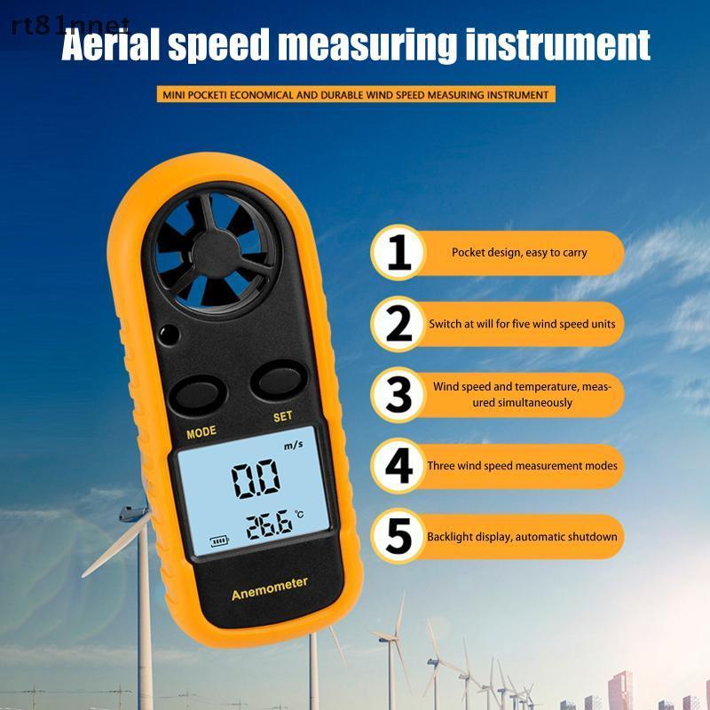 COD RT Air Wind Speed Scale Accurately Measure Wind Speed & Temperature ...