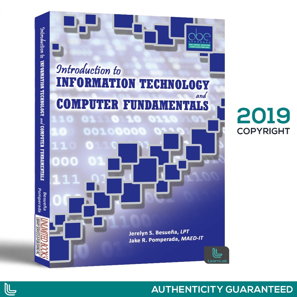 Introduction to Information Technology and Computer Fundamentals © 2019 ...