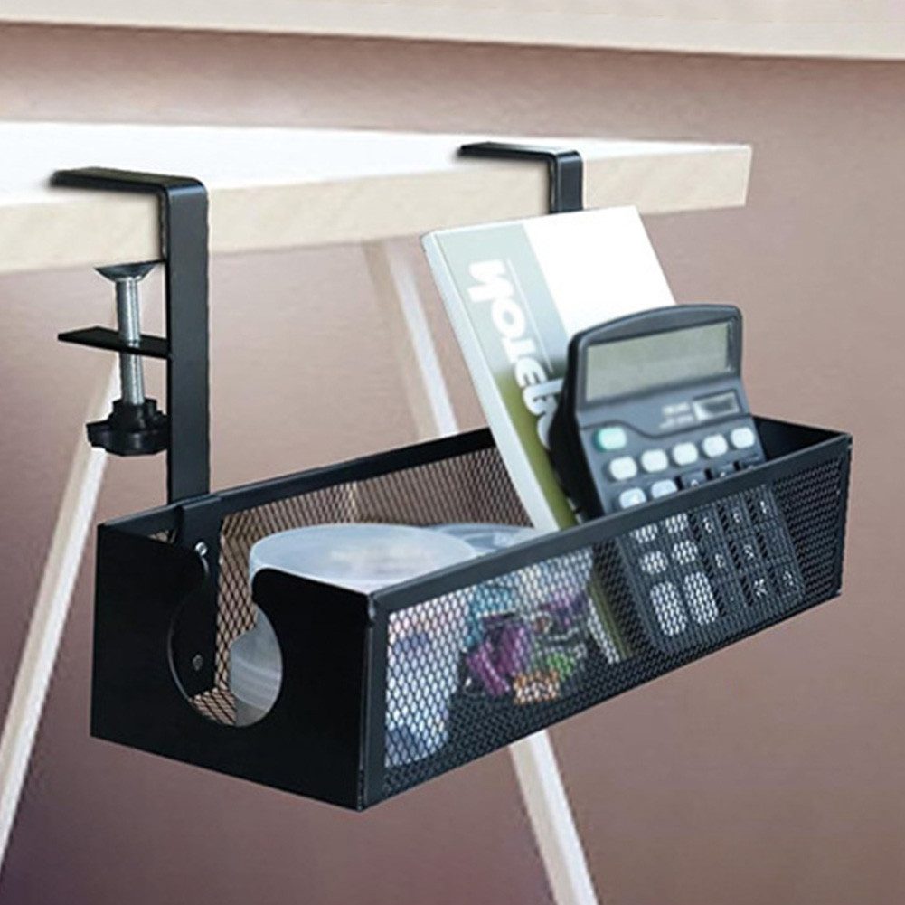 Under Table Cable Management Rack Heavy Duty Wire Management Tray ...