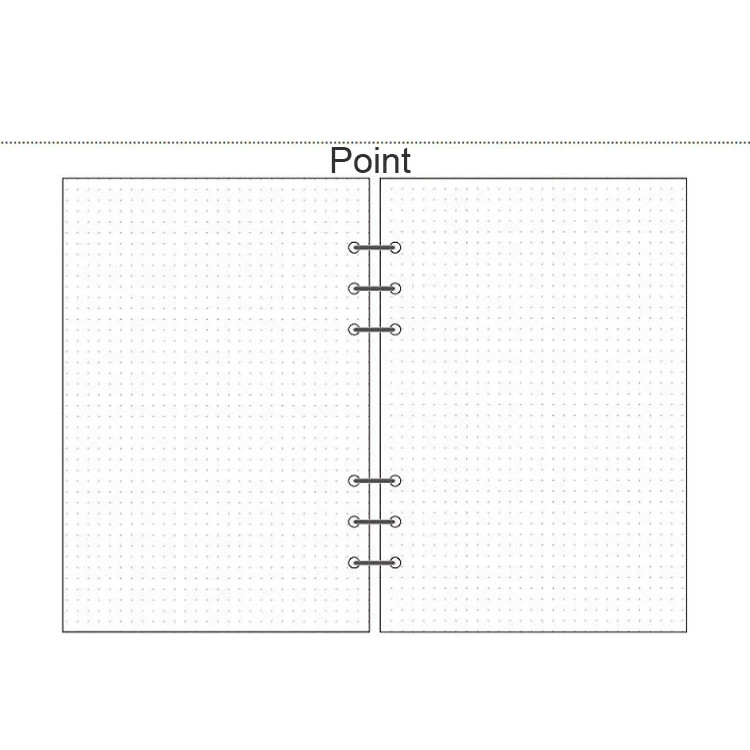 A5 A6 A7 Woodfree Printing Paper Planner Inner Pages For Filofax Office ...
