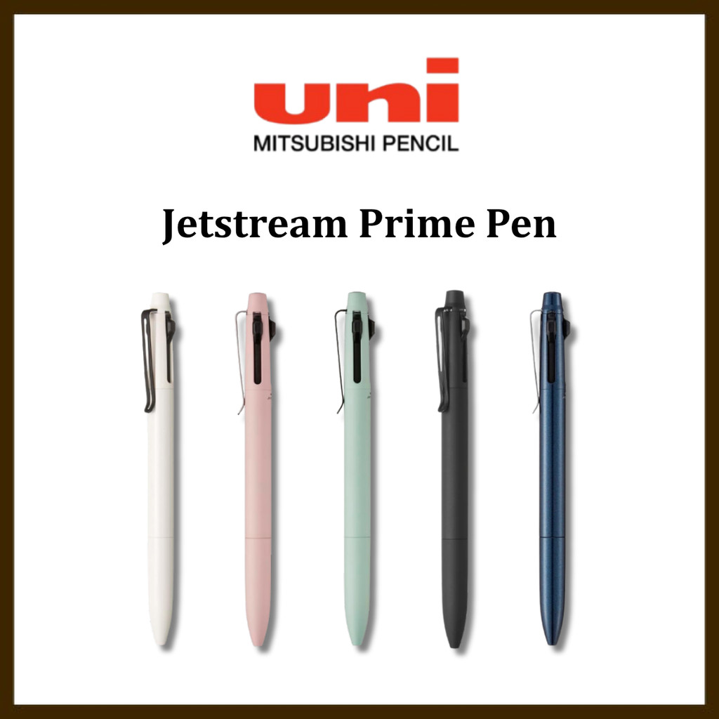Mitsubishi Pencil Jetstream Prime 3-Color Ballpoint Pen - Various ...