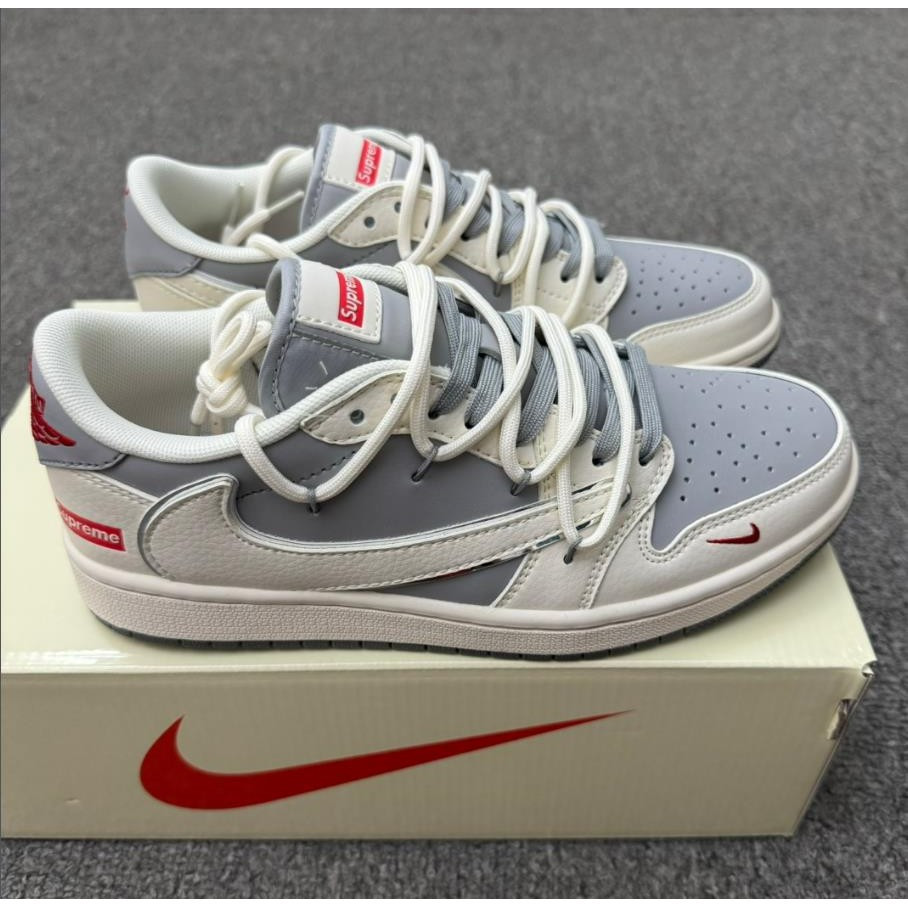 Supreme x Travis Scott x Air Jordan 1 Low Sup x AJ1 Inverted Hook Joint ...