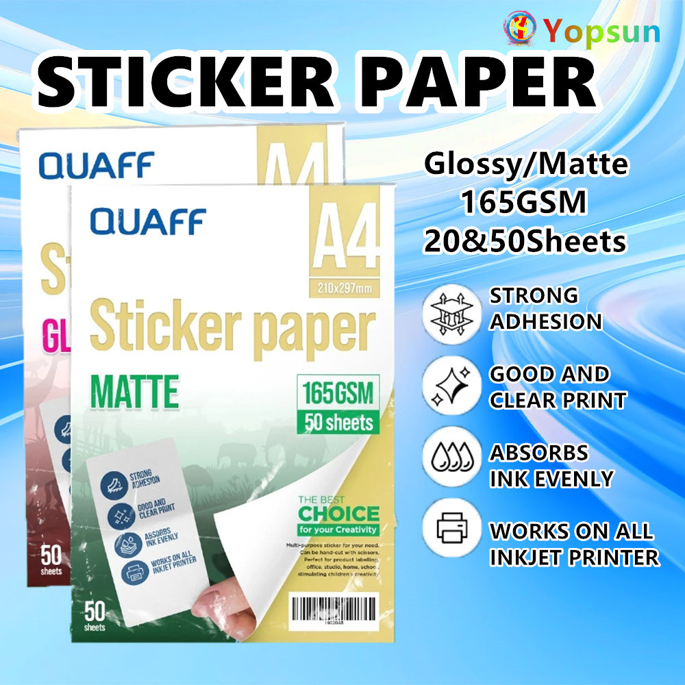 Shop matte sticker paper for Sale on Shopee Philippines