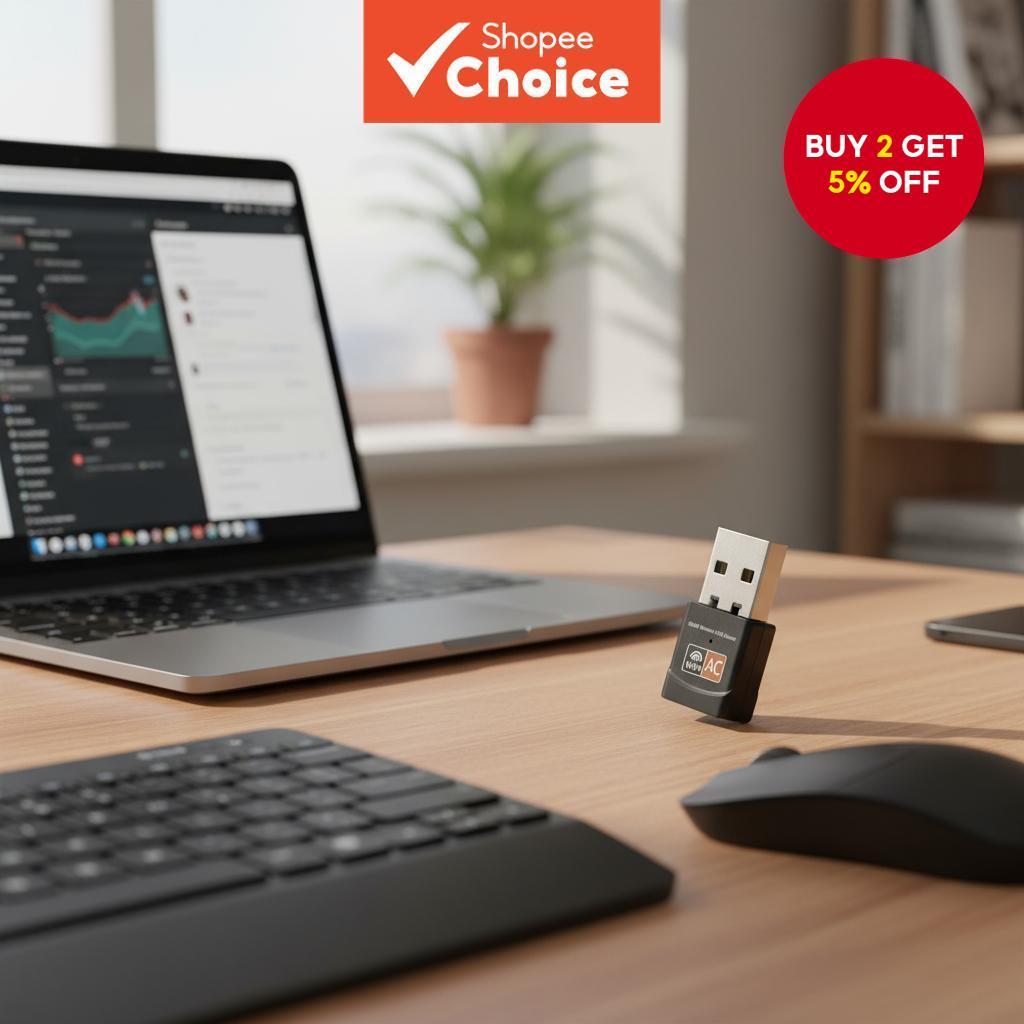 USB to LAN Wireless Network Adapter for Desktops and Laptops, 3070 WiFi ...
