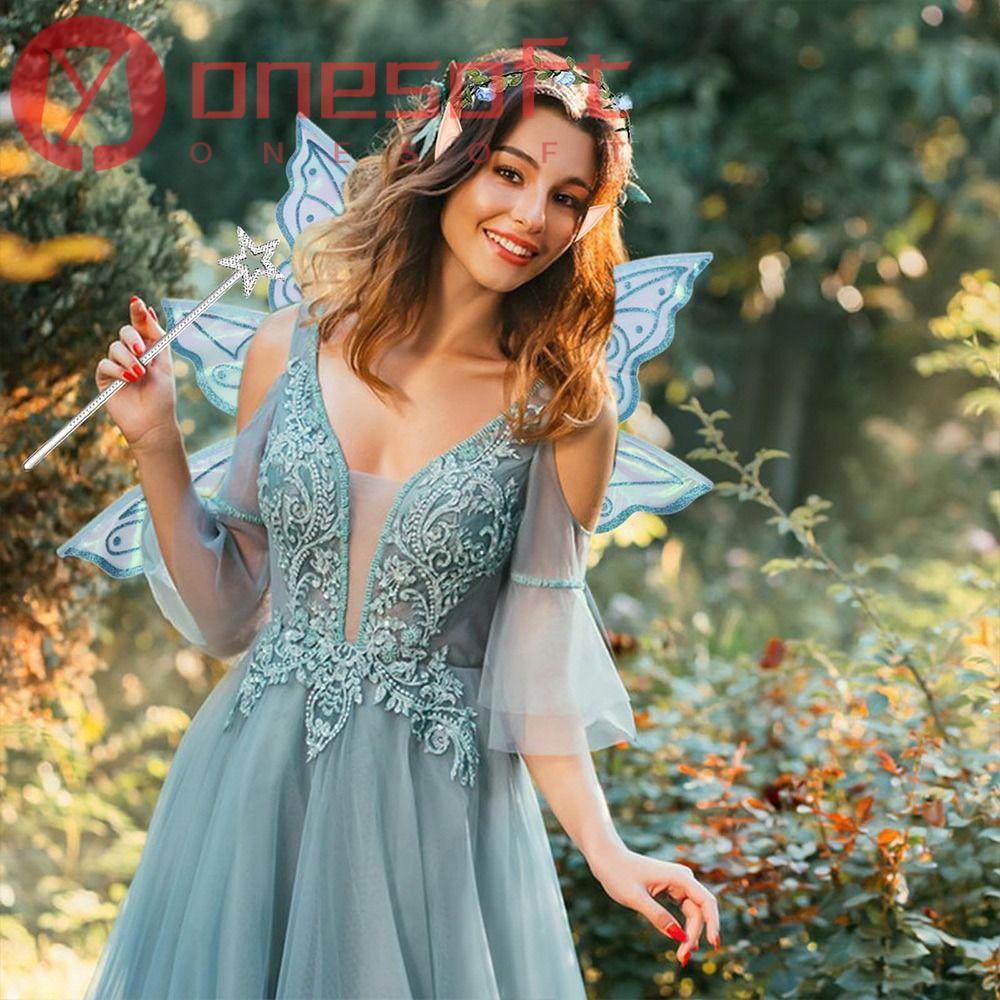 ONE-SOFTNESS Organza Butterfly Wings, Adults Sparkling Fairy Wings, Funny  Girls Fairy Costume for Halloween Dress Up Party Favor Gift | Shopee  Philippines