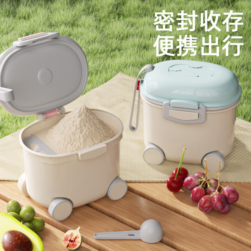 Baby Dedicated Milk Powder Box Portable Outing Milk Powder Packing Box ...