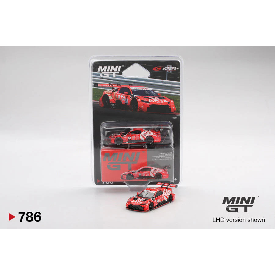 CAR MODEL Mini GT Card Version MGT00786 Honda NSX-GT 